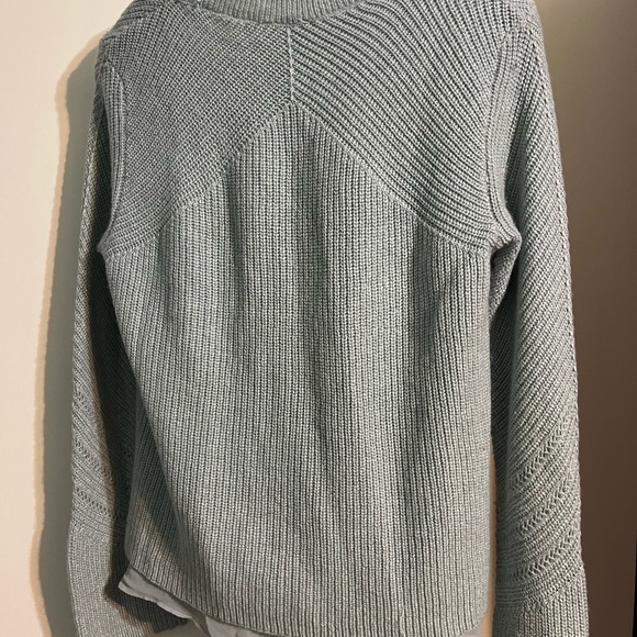 Lucky brand light blue with sparkles sweater.  Size XL - Picture 6 of 7